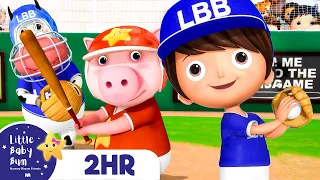 Take Me Out To The Ball Game | Nursery Rhymes & Kids Songs | Learn with Little Baby Bum