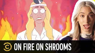 A Shroom Trip That Went Up in Flames… Literally (ft. Sarah Coffey) – Tales From the Trip