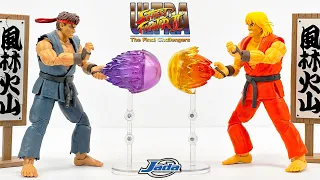 Jada Ultra Street Fighter II Evil Ryu & Ken Masters Review!