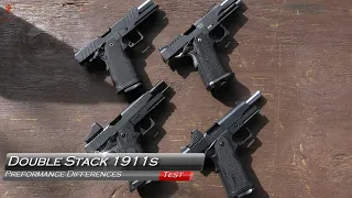 Double Stack 1911 Comparison Range Test