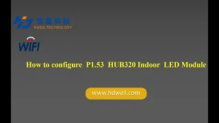 How to configure  small pitch LED module display like P1.53 with Huidu HDPlayer/HDSet software