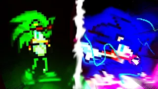 [Test] - Sonic The Hedgehog vs Scourge | Sprite Animation | Kinemaster