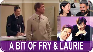 🗣Americans React to Fry & Laurie👀