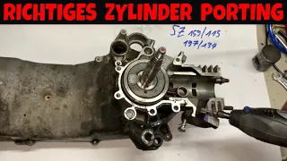 [TUNING] richtiges Zylinder Porting vom Profi