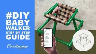 #DIY PVC Baby Walker Step by Step Guide 👶🏼