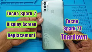 Tecno Spark 7 Broken Display Screen Replacement | Being Restored