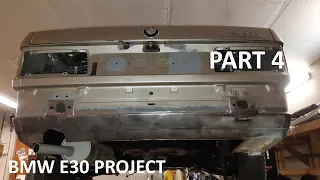 BMW E30 project part 4 - Restoring the underside