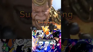 Sun Wukong vs Underverse #shortvideo  #sunwukong #underverse