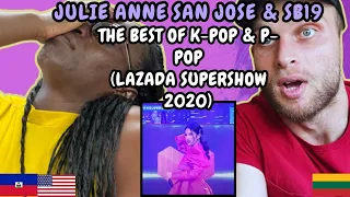 REACTION TO Julie Anne San Jose & SB19 - The Best of KPop & PPop (Live on Lazada Supershow 2020)