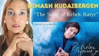 Reaction to Dimash Kudaibergen’s “The Song Of Kebek Batyr” | little Dimash | adorable! ♥️