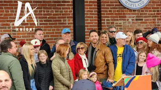 WWE Megastar LA Knight receives the key to the city of Hagerstown, MD 12/23/23 #wwe #laknight