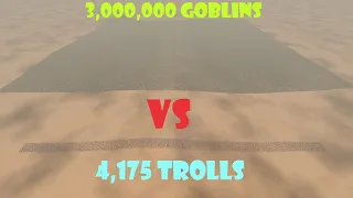 3,000,000 Goblins vs 4,175 Trolls |  Ultimate Epic Battle Simulator 2