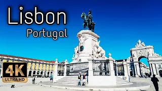 🇵🇹 LISBON, PORTUGAL - WALKING TOUR (WITH CAPTIONS)【4K UHD】