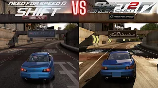 NEED FOR SPEED BATTLE | ★ Shift VS Shift 2: Unleashed ★ | Direct Comparison | RTX 3070 | 4K
