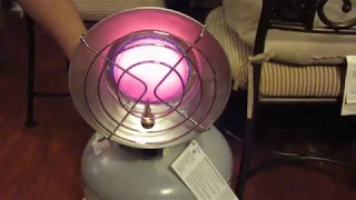 How to fix your propane heater that wont stay on.Buddy heaters CLICK IT! CLICK IT!