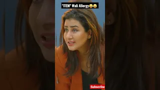 #ITEM Wali Allergy😂😂😂 #madam_sir_funny_video  #yukti_kapoor #gulki_joshi #shilpashinde