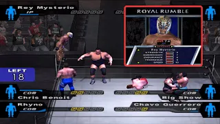 Rey Misterio Join The Battle | WWE Royal Rumble | Smack Down