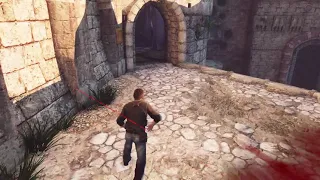 Uncharted 3: The Middle Way Chapter 9, Chase Sequence (Brutal)