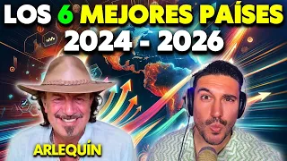 🔴 Los 6 MEJORES PAÍSES para VIVIR 2024 - 2026 👉 ¡DESCUBRE Dónde deberías EMIGRAR YA! con Arlequín 🌎🚀