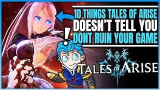 The Top 10 Things You NEED to Know Before Playing Tales of Arise! (Tips & Tricks - Spoiler Free)