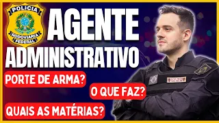 TUDO sobre AGENTE ADMINISTRATIVO da PRF: Concurso da Polícia Rodoviária Federal de NÍVEL MÉDIO!!