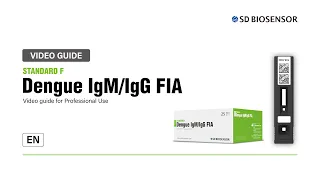 [English subtitle] Guide for STANDARD F Dengue IgM/IgG FIA