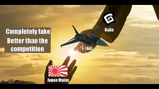 Warthunder F16AJ Fake jet saves Japan