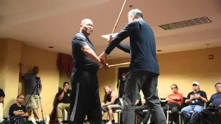 Grand Master Bobby Taboada and John Soriano playing/teaching