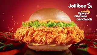 🔥Jollibee Spicy Chicken Sandwich