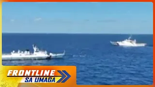 8 barko ng China, umaligid sa barko ng PH Coast Guard sa Panatag Shoal | Frontline Sa Umaga