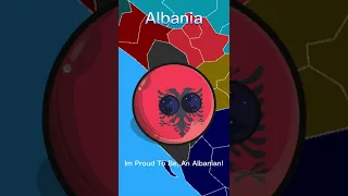 Meet The Balkan Nations! - World Province (Countryballs) #shorts