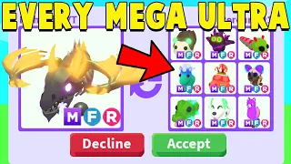 I traded for EVERY MEGA ULTRA RARE PET in Adopt Me! (24 HOURS ONLY)