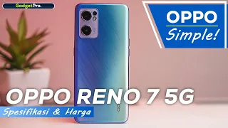 OPPO RENO7 5G Indonesia - Spesifikasi dan Harga, Tampil dengan Layar Amoled 90Hz, Sidik Jari Layar