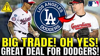 ⚾💣URGENT! JUST HAPPENED! DODGERS MADE A BIG TRADE! GOOD SIGNING? - Los Angeles Dodgers News Today