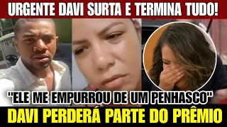 APÓS BBB24: CÂMERAS CAPTAM MOMENTO Q... DAVI GRITA COM MANI E ASSUSTA TODOS "PERDEU METADE DO PRÉMIO