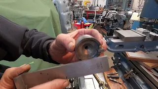 Brazing a carbide blank tool making machine shop.