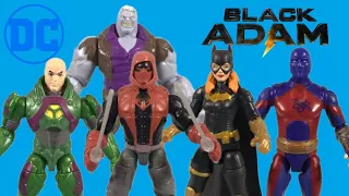 Spin Master DC 4 Inch Figures Review - Lex Luthor, Solomon Grundy, Red Hood, Batgirl & Atom Smasher