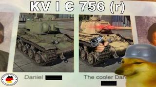 This video is about the KV I C 756 (War Thunder)