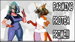 2 Idiots Farm Protea Prime (Warframe Gameplay)