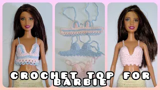 DIY Crochet Top for Barbie | Tutorial