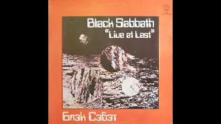Black Sabbath – "Live аt Last" (сторона 1) Lp
