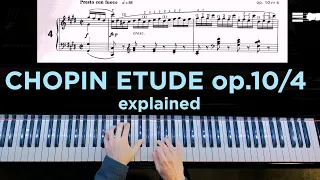 Masterclass on Piano Playing Efficiency: Chopin Etude op.10/4