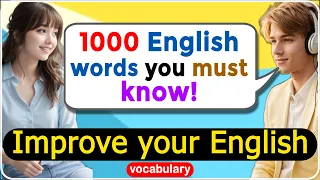 1000 English words you must know Very Important Daily Use English Sentences Practice