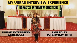 UGRAD'23 Important Interview Questions