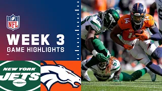 Jets vs. Broncos Week 3 Highlights | NFL 2021