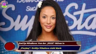 Emilija Mihailova: Von der „DSDS“-Bühne in   „Playboy“: Emilija Mihailova zieht blank