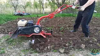 Вы тоже СМОЖЕТЕ так РАБОТАТЬ! 💥КУЛЬТИВАЦИЯ МОТОБЛОКОМ.💥 6 ФРЕЗ. CULTIVATION BY MOTORBLOCK. 摩托車栽培