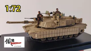 No Model kit ‼️Abrams M1a2 Tusk1 from Panzerkampf.. Military Diecast ☮️ #diecastEurope