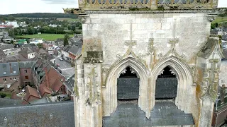 Dégats extérieur - Eglise d'Aumale