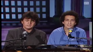 Michel Berger et Daniel Balavoine   La minute de silence   LIVE STEREO 1983